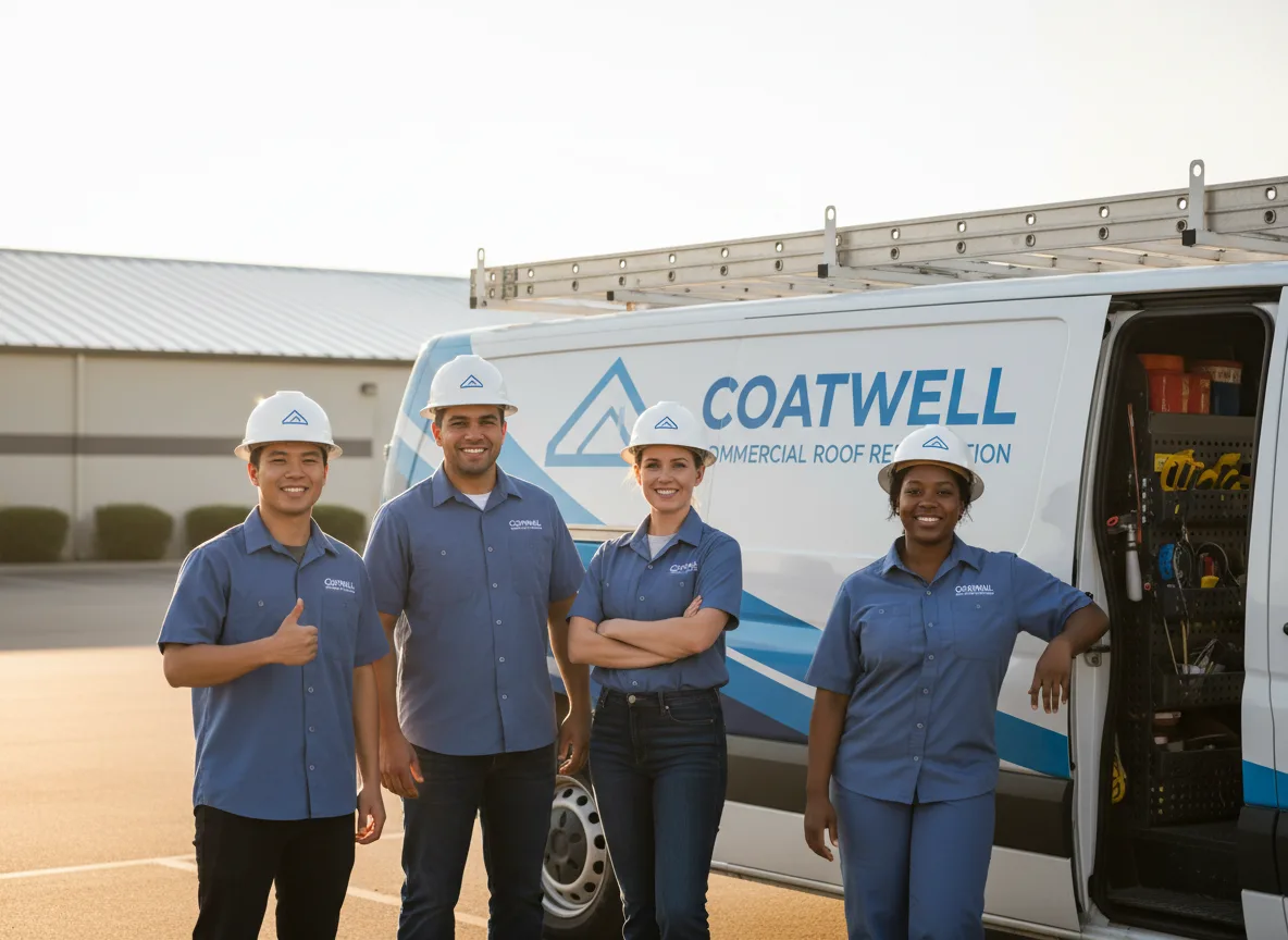 Commercial roof coating company in Tupelo, OK